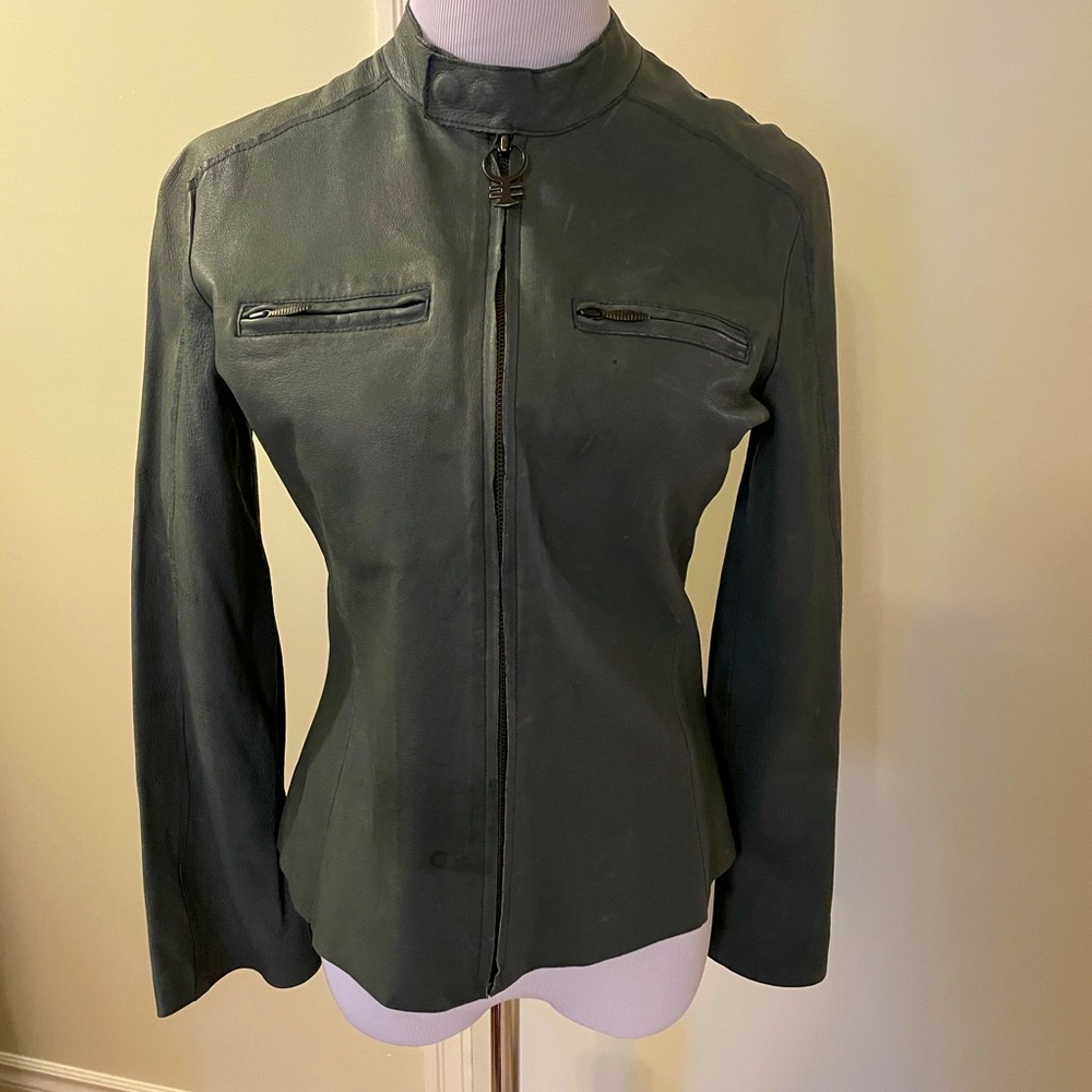 Gorgeous Vintage Diesel leather jacket